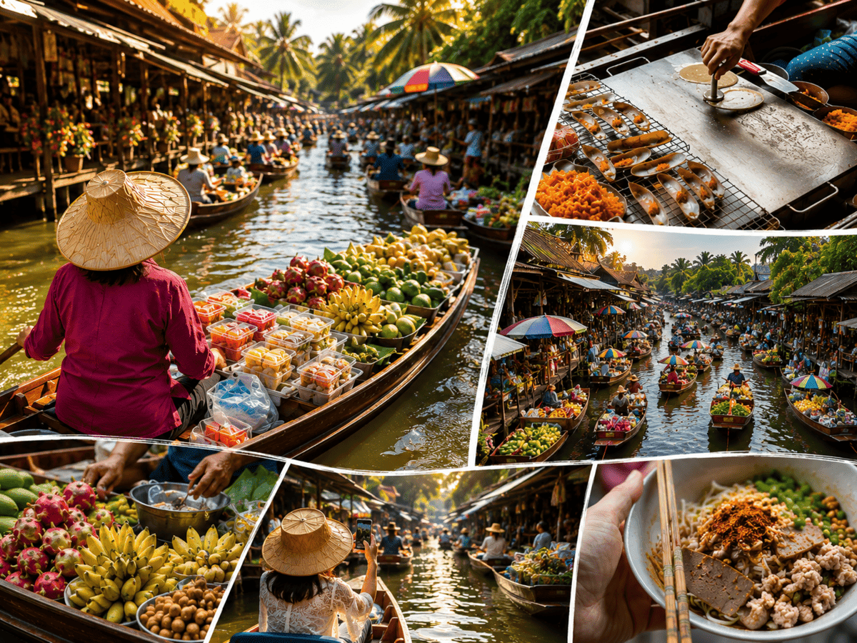 From Bangkok: Damnoen Saduak Floating Market Guided Tour
