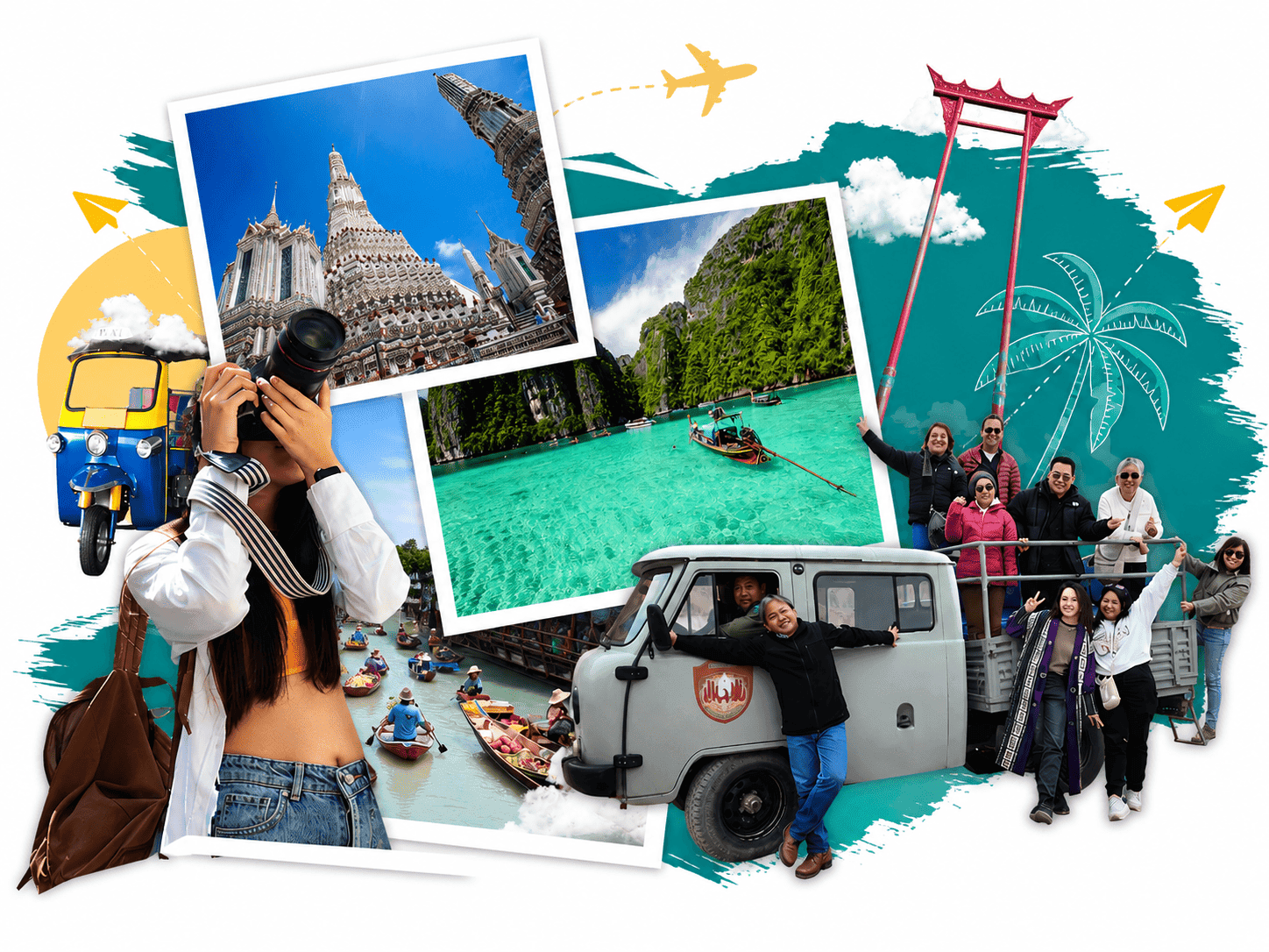 Unix Peak Travel Thailand tour program slide